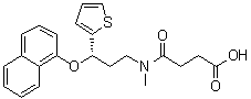 (S)-duloxetine succinamide Structure,199191-66-7Structure