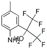 2-(2-Amino-5-methyl-phenyl)-1,1,1,3,3,3-hexafluoro-propan-2-ol Structure,1992-07-0Structure