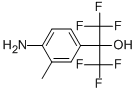 2-(4-Amino-3-methylphenyl)perfluoroisopropanol Structure,1992-09-2Structure