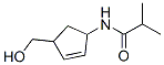 Propanamide, n-[4-(hydroxymethyl)-2-cyclopenten-1-yl]-2-methyl- Structure,199395-85-2Structure