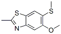 5-Methoxy-2-methyl-6-(methylthio)benzo[d]thiazole Structure,199464-76-1Structure