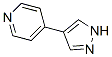 Pyridine, 4-(1H-pyrazol-4-yl)- Structure,19959-71-8Structure