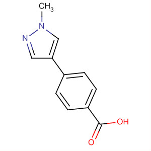 4-(1-Methyl-1h-pyrazol-4-yl)benzoic acid Structure,199678-06-3Structure