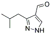 1H-pyrazole-4-carboxaldehyde, 3-(2-methylpropyl)-(9ci) Structure,199682-75-2Structure