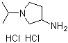 1-Isopropyl-pyrrolidin-3-ylamine dihydrochloride Structure,19985-09-2Structure