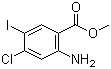 Benzoic acid, 2-amino-4-chloro-5-iodo-, methyl ester Structure,199850-56-1Structure