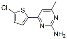 4-(5-Chloro-2-thienyl)-6-methyl-2-pyrimidinamine Structure,199864-44-3Structure