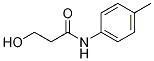 Propanamide, 3-hydroxy-n-(4-methylphenyl)- Structure,199929-31-2Structure