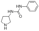 1-Phenyl-3-(3-pyrrolidinyl)urea Structure,19996-87-3Structure