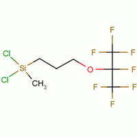 (Heptafluoroisopropoxy)propylmethyldichlorosilane Structure,20006-68-2Structure