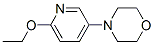 Morpholine, 4-(6-ethoxy-3-pyridinyl)-(9ci) Structure,200064-33-1Structure