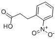 3-(2-Nitrophenyl)propionic acid Structure,2001-32-3Structure