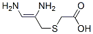 Acetic acid, [(2,3-diamino-2-propenyl)thio]-(9ci) Structure,200341-25-9Structure