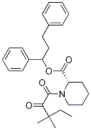 (2S)-1,3-diphenylpropyl1-(3,3-dimethyl-2-oxopentanoyl)piperidine-2-carboxylate Structure,200417-73-8Structure