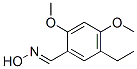 Benzaldehyde, 5-ethyl-2,4-dimethoxy-, oxime (9ci) Structure,200627-81-2Structure