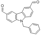 9-Benzylcarbazole-3,6-dicarboxaldehyde Structure,200698-05-1Structure