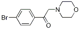 1-(4-Bromophenyl)-2-(4-morpholinyl)ethanone Structure,20099-96-1Structure