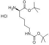 H-d-lys(boc)-otbu hcl Structure,201007-86-5Structure