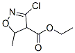 4-Isoxazolecarboxylicacid,3-chloro-4,5-dihydro-5-methyl-,ethylester(9ci) Structure,201138-38-7Structure