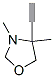 Oxazolidine, 4-ethynyl-3,4-dimethyl-(8ci) Structure,20116-22-7Structure