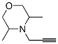 Morpholine, 3,5-dimethyl-4-(2-propynyl)-(9ci) Structure,201161-75-3Structure