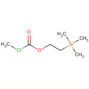 2-Trimethylsilylethoxycarbonyl chloride Structure,20160-60-5Structure