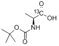 Boc-Ala-OH-1-13C Structure,201740-78-5Structure