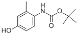 (4-Hydroxy-2-methylphenyl)carbamic acid tert-butyl ester Structure,201741-17-5Structure