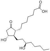 13,14-Dihydro-15(r)-prostaglandin e1 Structure,201848-10-4Structure