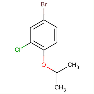 4-Bromo-2-chloro-1-isopropoxybenzene Structure,201849-21-0Structure