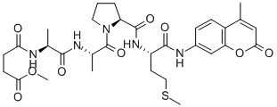 Meosuc-ala-ala-pro-met-amc Structure,201853-55-6Structure