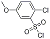 2-Chloro-5-methoxybenzenesulfonyl chloride Structure,201935-41-3Structure