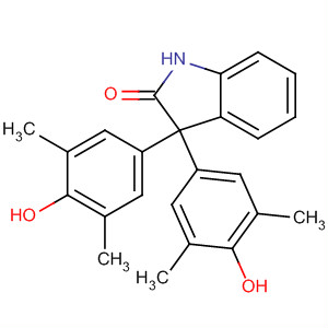 1,3-Dihydro-3,3-bis(4-hydroxy-3,5-dimethylphenyl)-2h-indol-2-one Structure,20206-19-3Structure