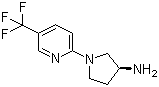 1-[5-(Trifluoromethyl)-2-pyridinyl]-(3r)-3-pyrrolidinamine Structure,202267-15-0Structure