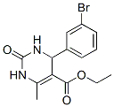 4-(3-Bromo-phenyl)-6-methyl-2-oxo-1,2,3,4-tetrahydro-pyrimidine-5-carboxylic acid ethyl ester Structure,202277-52-9Structure