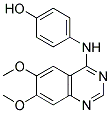 4-(4-Hydroxyanilino)-6,7-dimethoxyquinazoline Structure,202475-60-3Structure