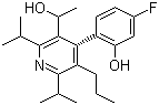 4-(4-Fluoro-2-hydroxyphenyl)-α-methyl-2,6-bis(1-methylethyl)-5-propyl-(αr,4r)-rel-3-pyridinemethanol Structure,202917-17-7Structure