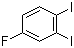 1,2-Diiodo-4-fluorobenzene Structure,203059-85-2Structure