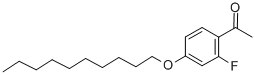 4-N-decyloxy-2-fluoroacetophenone Structure,203066-87-9Structure