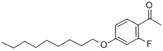 2-Fluoro-4-nonyloxyacetophenone Structure,203066-95-9Structure