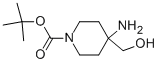 1-Boc-4-amino-piperidine-4-methanol Structure,203186-96-3Structure