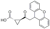 (1S,2s)-2-(2-(9h-xanthen-9-yl)acetyl)cyclopropanecarboxylic acid Structure,203208-44-0Structure