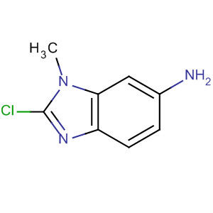 1H-benzimidazol-6-amine,2-chloro-1-methyl-(9ci) Structure,203302-75-4Structure