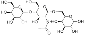 Hexopyranosyl-(1->4)-2-acetamido-2-deoxyhexopyranosyl-(1->6)hexopyranose Structure,20331-45-7Structure