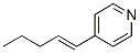 Pyridine, 4-(1-pentenyl)-(9ci) Structure,203318-35-8Structure