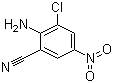 2-Amino-3-chloro-5-nitrobenzonitrile Structure,20352-84-5Structure