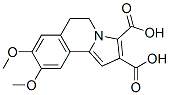 5,6-Dihydro-8,9-dimethoxypyrrolo[2,1-a]isoquinoline-2,3-dicarboxylic acid Structure,20353-55-3Structure