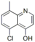 5-Chloro-4-hydroxy-8-methylquinoline Structure,203626-37-3Structure