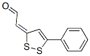 (5-Phenyl -3h-1,2-dithiol -3-ylidene)acetaldehyde Structure,20365-48-4Structure