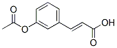 3-Acetoxycinnamic acid Structure,20375-42-2Structure